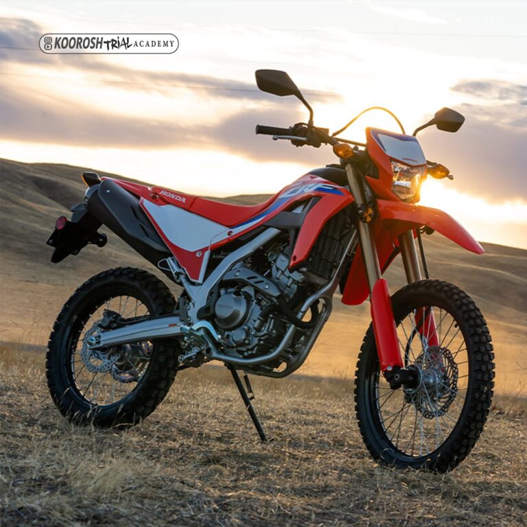 Trail motorcycle Koorosh Academy . اکادمی کوروش