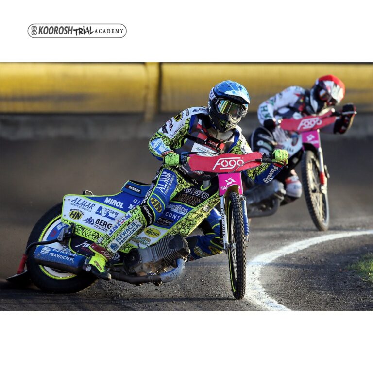 Speedway motorcycle Koorosh Academy . اکادمی کوروش