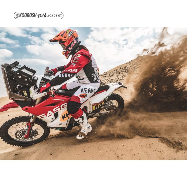 Rally (Dakar) motorcycle Koorosh Academy . اکادمی کوروش