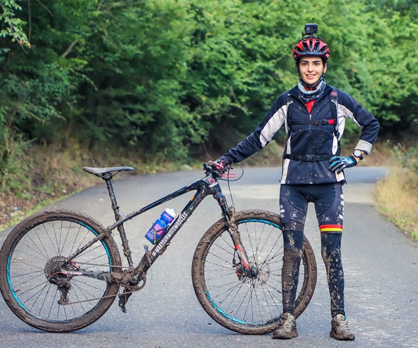 rider with trial bike koorosh academy